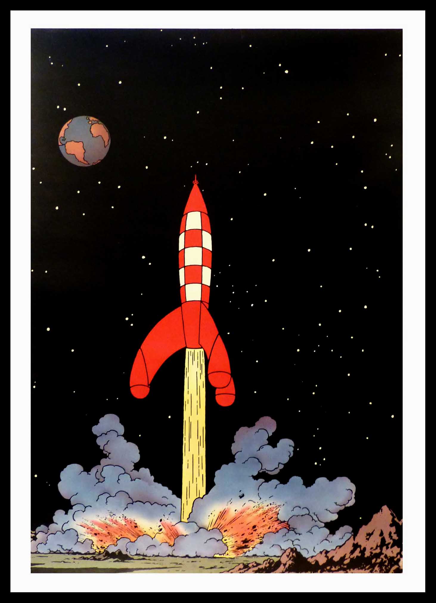 fusée tintin