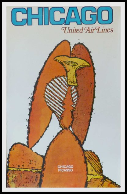 (alt="TWA-CHICAGO-Pablo-PICASSO-101-x-63.5-cm-condition-A-JEBARY-1967-Imp.-United-Airlines")