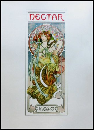 (alt="MUCHA, original lithograph, art decoratif, 1902, signed in the plate")