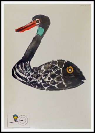 André FRANCOIS - Citroën Arts Graphiques et Publicité, affiche ancienne originale publicitaire avant la lettre, 1965