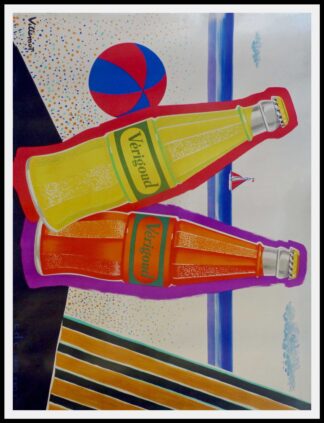 Bernard VILLEMOT - VERIGOOD, 1960, original vintage advertising poster