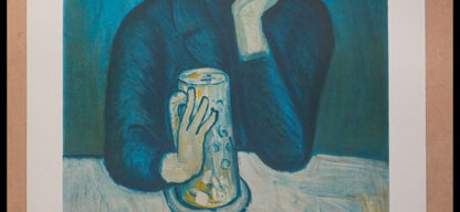 Pablo PICASSO, affiche ancienne originale Mourlot - Maison de la pensée française II, 1954, – Image 2