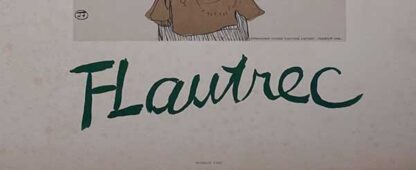 Toulouse Lautrec (after) original vintage exhibition poster - Galerie RG MICHEL,  Mourlot 1954 - Image 4